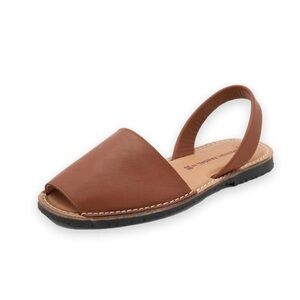 Spanish Sandal Co Classic Caramel Flats